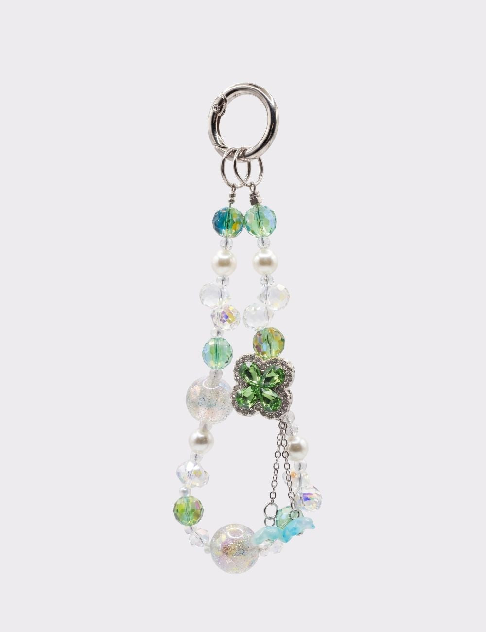 Bracelet Flower Pearl - Vert