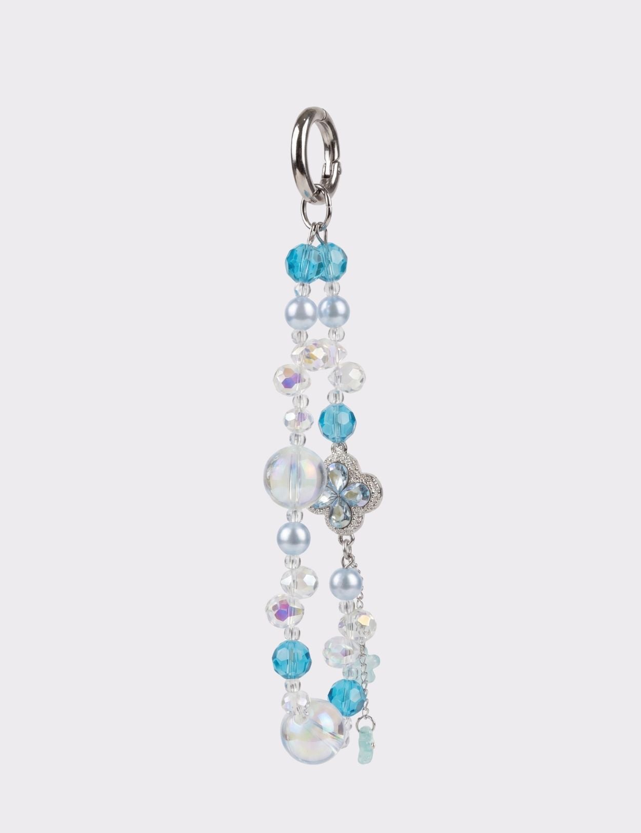 Bracelet Flower Pearl - Bleu