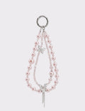 Bracelet Double Butterfly Pearl - Rose